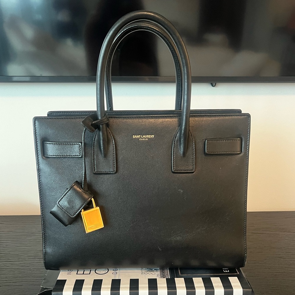 YSL Sac De Jour In Smooth Leather - Nano